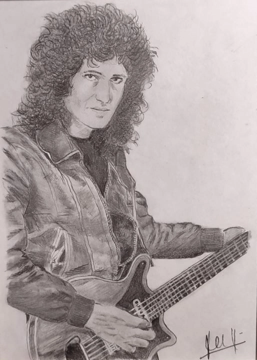 Dessin de brian may